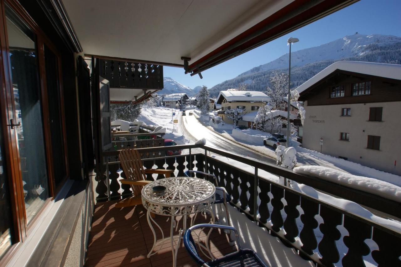 Appartement Haus Euphrasia à Klosters-Serneus Extérieur photo